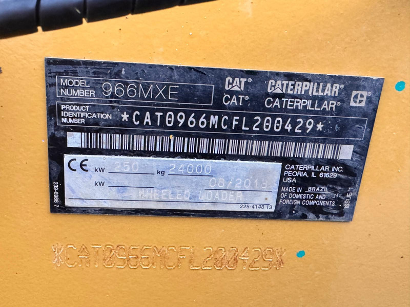 Caterpillar 966 M NVT - Încărcător frontal pe pneuri: Foto 4 Caterpillar 966 M NVT - Încărcător frontal pe pneuri: Foto 4