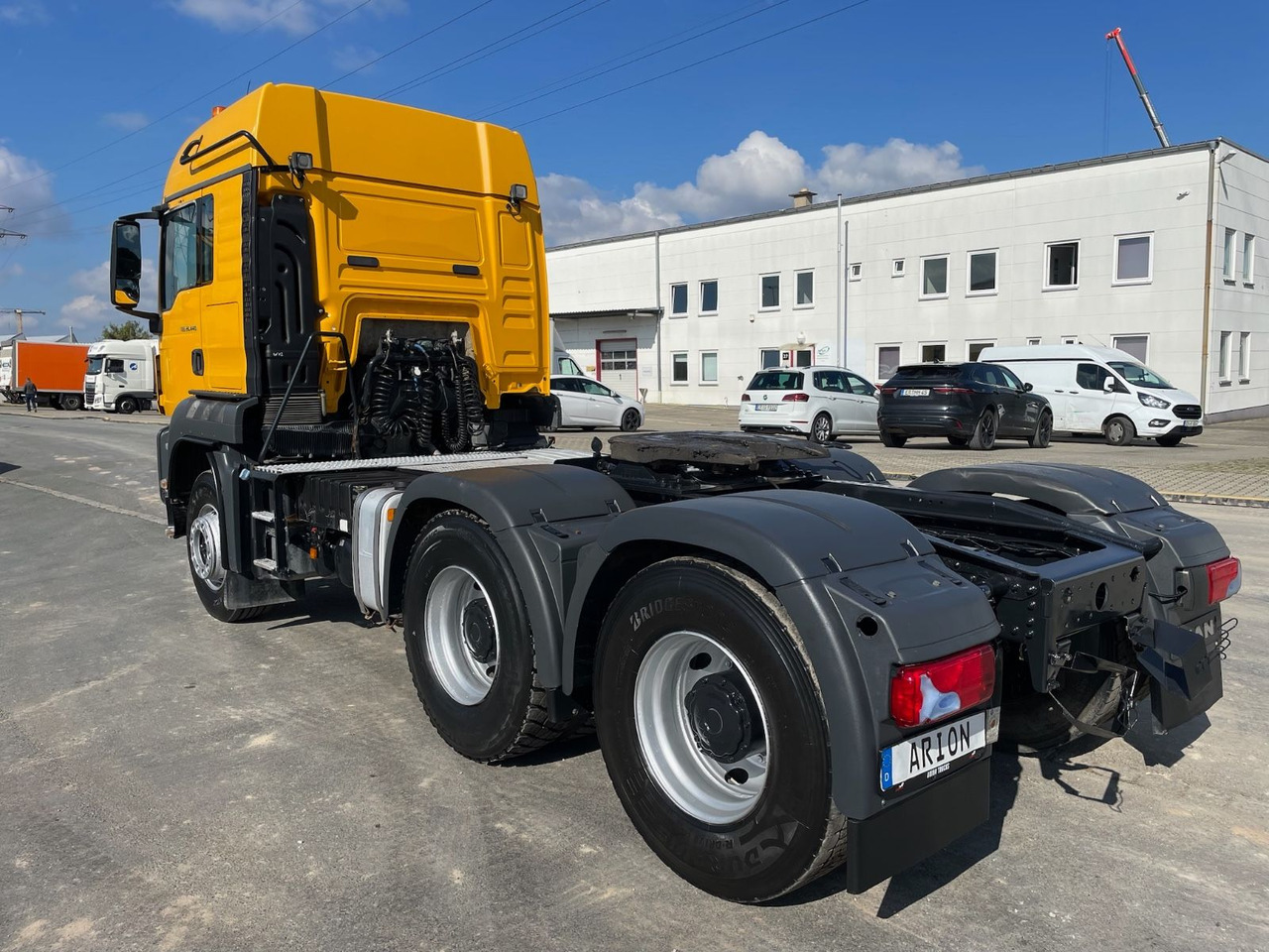 MAN TGS 26.440 6x4 BLS/87,5t/HYDRAULIK/Retarder/EU6 - Cap tractor: Foto 4 MAN TGS 26.440 6x4 BLS/87,5t/HYDRAULIK/Retarder/EU6 - Cap tractor: Foto 4