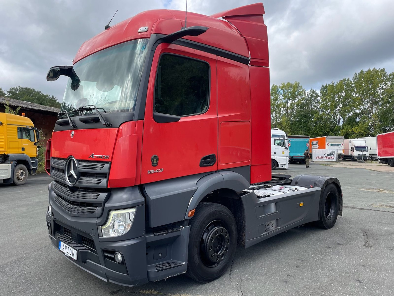 Mercedes-Benz Actros 1843/Retarder/Mirror Cam/Spoilers/MJ 2021 - Cap tractor: Foto 2 Mercedes-Benz Actros 1843/Retarder/Mirror Cam/Spoilers/MJ 2021 - Cap tractor: Foto 2