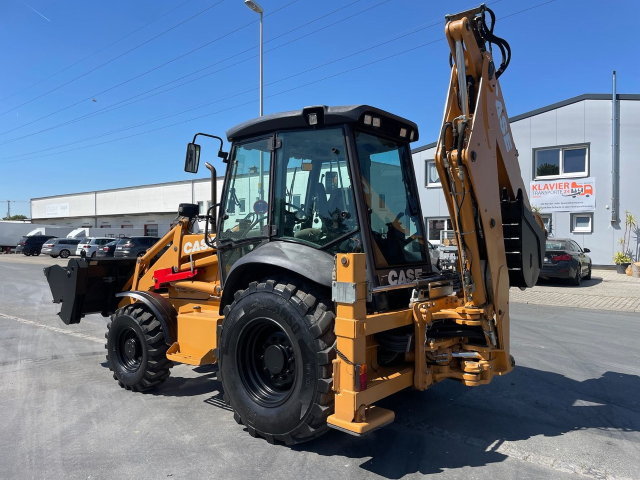 Case 580ST Baggerlader/7597h/72kW/4x4/AC - Buldoexcavator: Foto 4 Case 580ST Baggerlader/7597h/72kW/4x4/AC - Buldoexcavator: Foto 4