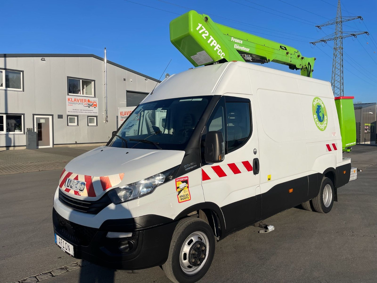 Iveco Daily 50C18 Hubsteiger/FRANCE-ELEVATEUR/17m/968h - Camion cu nacela: Foto 3 Iveco Daily 50C18 Hubsteiger/FRANCE-ELEVATEUR/17m/968h - Camion cu nacela: Foto 3