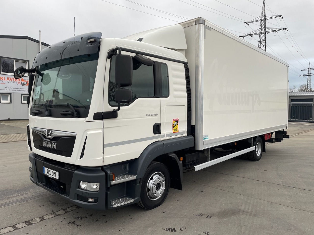 MAN TGL 8.190 4x2 BL Koffer/LBW/PALFINGER/AC/EU6d - Camion furgon: Foto 3 MAN TGL 8.190 4x2 BL Koffer/LBW/PALFINGER/AC/EU6d - Camion furgon: Foto 3
