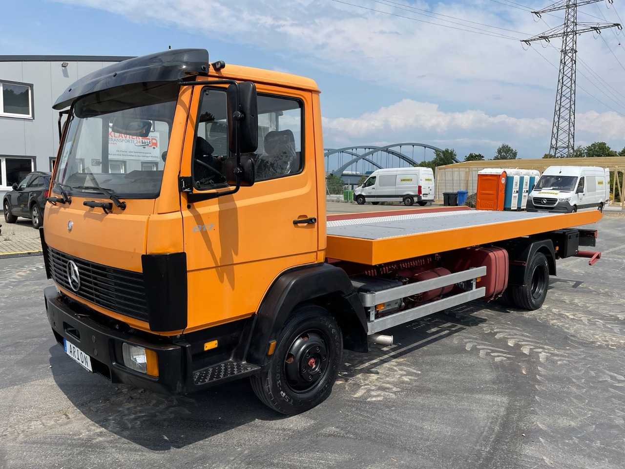 Mercedes-Benz 814 Abschleppwagen/OLDTIMER/Winch/TÜV-07/26 - Maşină de tractare: Foto 3 Mercedes-Benz 814 Abschleppwagen/OLDTIMER/Winch/TÜV-07/26 - Maşină de tractare: Foto 3