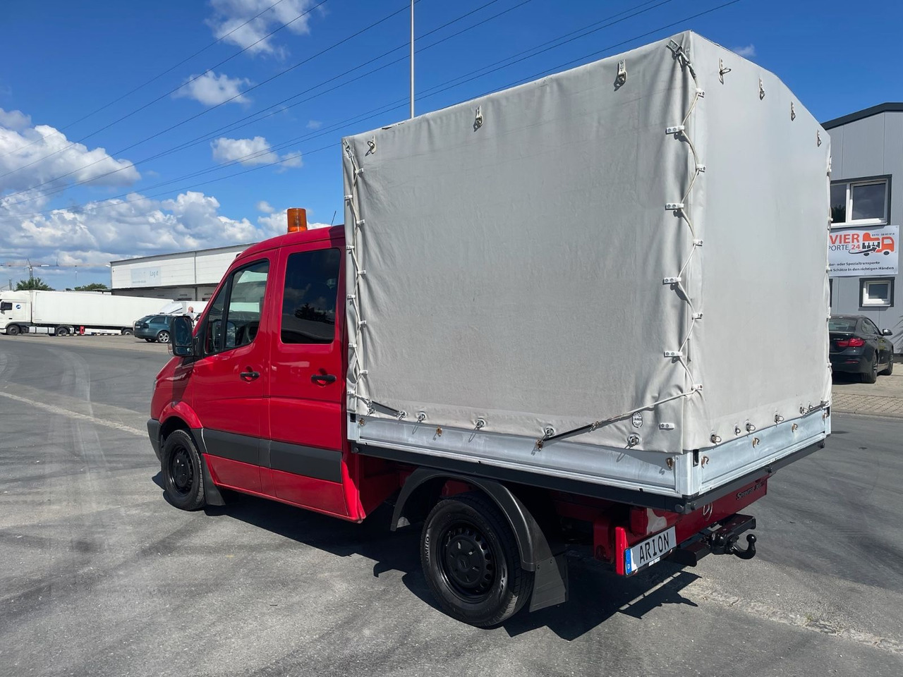 Mercedes-Benz Sprinter II 213 CDI Pritsche/DOKA/EU4/TÜV-05/27 - Autoutilitară cu prelată, Autoutilitară cabină dublă: Foto 4 Mercedes-Benz Sprinter II 213 CDI Pritsche/DOKA/EU4/TÜV-05/27 - Autoutilitară cu prelată, Autoutilitară cabină dublă: Foto 4