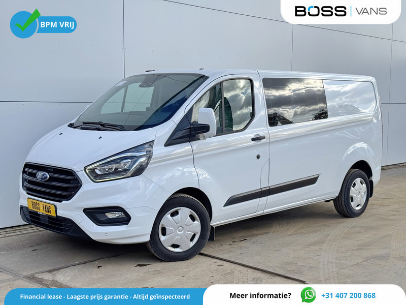 Ford Transit Custom 320 2.0 TDCI 130PK Automaat L2H1 Dubbele Cabine Adaptieve Cruise Control Airco Trekhaak Stoelverwarming Parkeersensoren Navigatie Camera - Dubă, Autoutilitară cabină dublă: Foto 1 Ford Transit Custom 320 2.0 TDCI 130PK Automaat L2H1 Dubbele Cabine Adaptieve Cruise Control Airco Trekhaak Stoelverwarming Parkeersensoren Navigatie Camera - Dubă, Autoutilitară cabină dublă: Foto 1