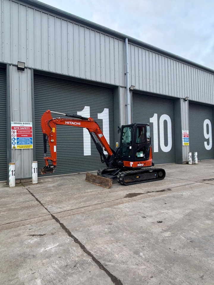 Hitachi ZX55U-6 CLR - Mini excavator: Foto 1 Hitachi ZX55U-6 CLR - Mini excavator: Foto 1