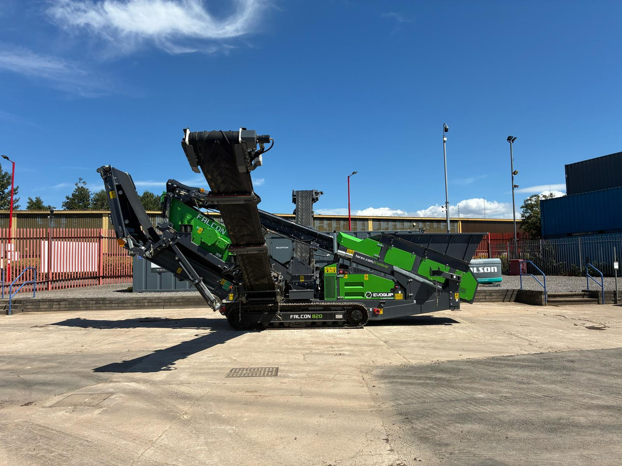 Terex Falcon 820 - Statia de sortare: Foto 2 Terex Falcon 820 - Statia de sortare: Foto 2