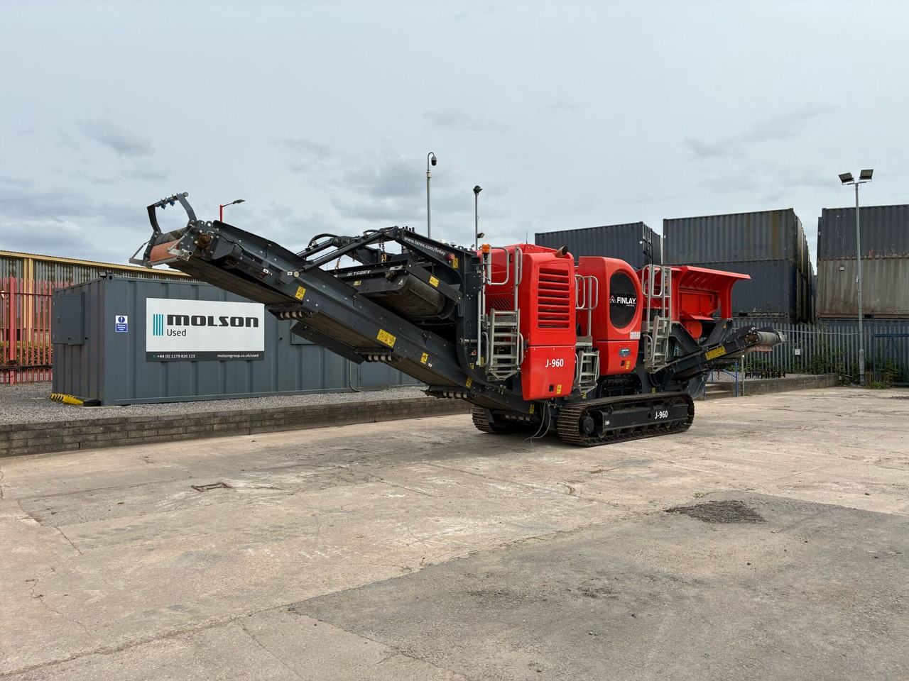 Terex Finlay J-960 - Concasor mobil: Foto 1 Terex Finlay J-960 - Concasor mobil: Foto 1