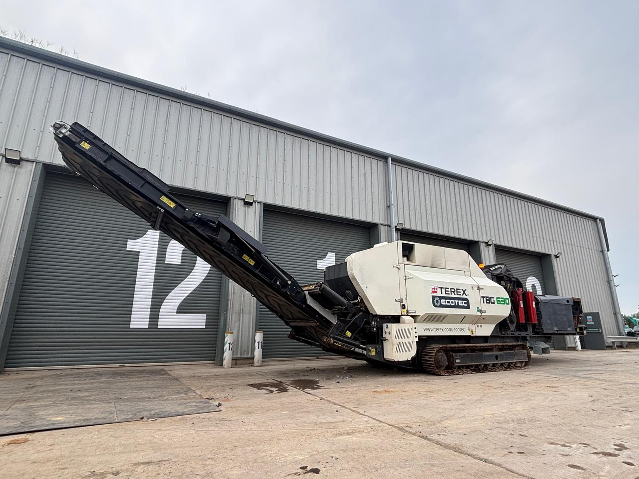 Terex TBG630 - Tocător deșeuri: Foto 1 Terex TBG630 - Tocător deșeuri: Foto 1
