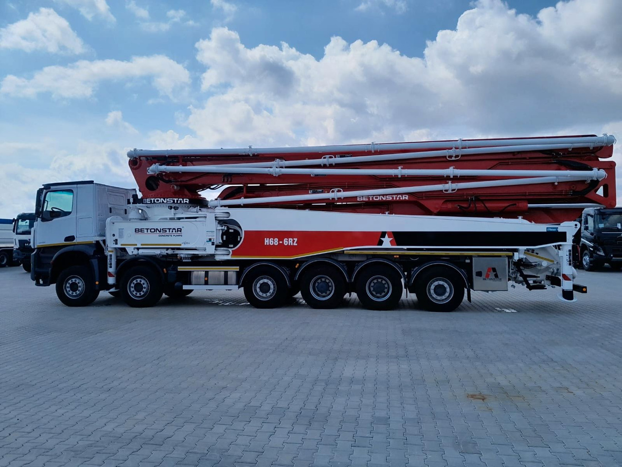 Mercedes-Benz AROCS 4451 BETONSTAR H68.20-6RZ - Autopompă de beton: Foto 5 Mercedes-Benz AROCS 4451 BETONSTAR H68.20-6RZ - Autopompă de beton: Foto 5