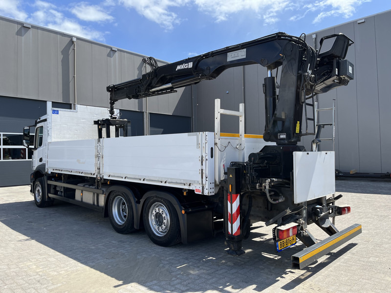 Mercedes-Benz ANTOS 2546 6X2 Bouwstoffenauto / Open laadbak vv KRAAN MKG HLK 221-3 met Palletklem - Camion platformă, Camion cu macara: Foto 5 Mercedes-Benz ANTOS 2546 6X2 Bouwstoffenauto / Open laadbak vv KRAAN MKG HLK 221-3 met Palletklem - Camion platformă, Camion cu macara: Foto 5