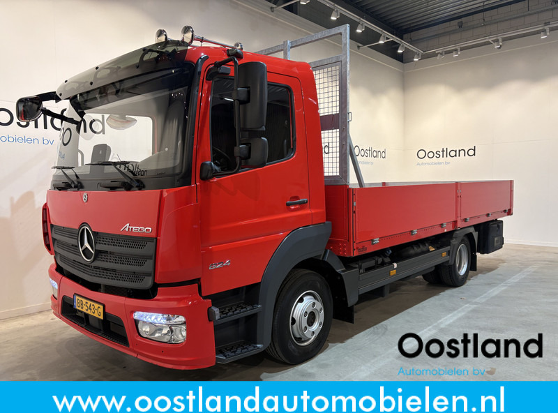 Mercedes-Benz Atego 824 BL Open Laadbak / 6 cil. Automaat / Airco / Cruise Control / 3 Zitplaatsen / 12.890 KM !! - Camion platformă: Foto 1 Mercedes-Benz Atego 824 BL Open Laadbak / 6 cil. Automaat / Airco / Cruise Control / 3 Zitplaatsen / 12.890 KM !! - Camion platformă: Foto 1