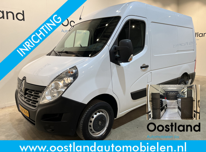 Renault Master 2.3 dCi L1H2 130 PK Servicebus / Modul-System Inrichting / Euro 6 / Airco / Cruise Control / Camera / Navigatie / Trekhaak / 73.900 KM !! - Dubă: Foto 1 Renault Master 2.3 dCi L1H2 130 PK Servicebus / Modul-System Inrichting / Euro 6 / Airco / Cruise Control / Camera / Navigatie / Trekhaak / 73.900 KM !! - Dubă: Foto 1