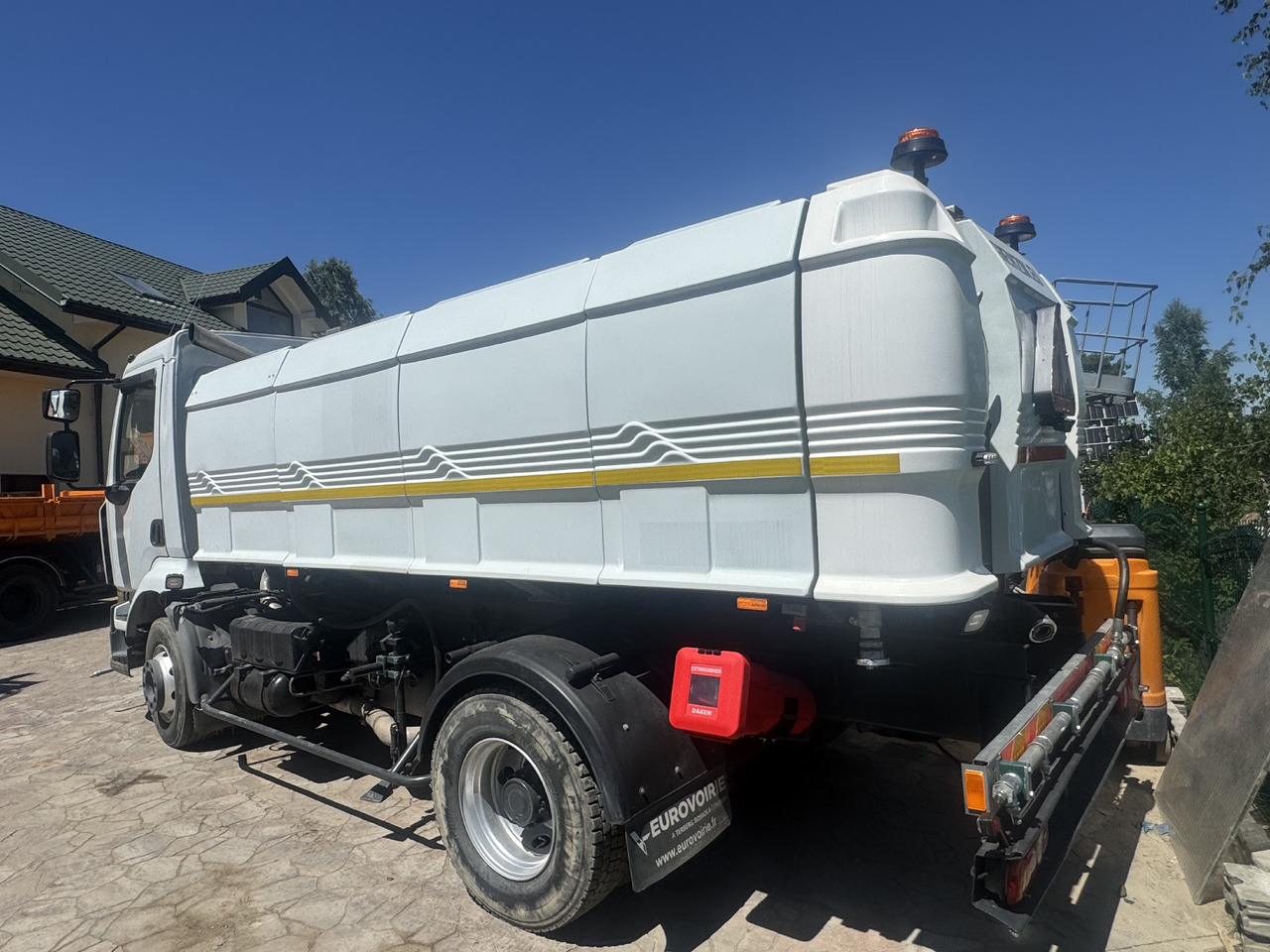 Renault Midlum water truck laveuse sprinkler - Măturătoare stradală: Foto 3 Renault Midlum water truck laveuse sprinkler - Măturătoare stradală: Foto 3
