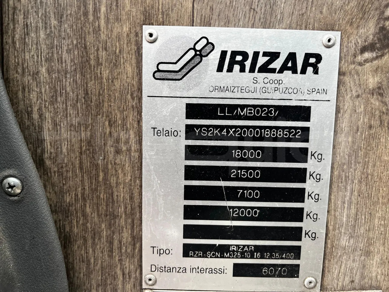 Autocar Irizar i6: Foto 19 Autocar Irizar i6: Foto 19