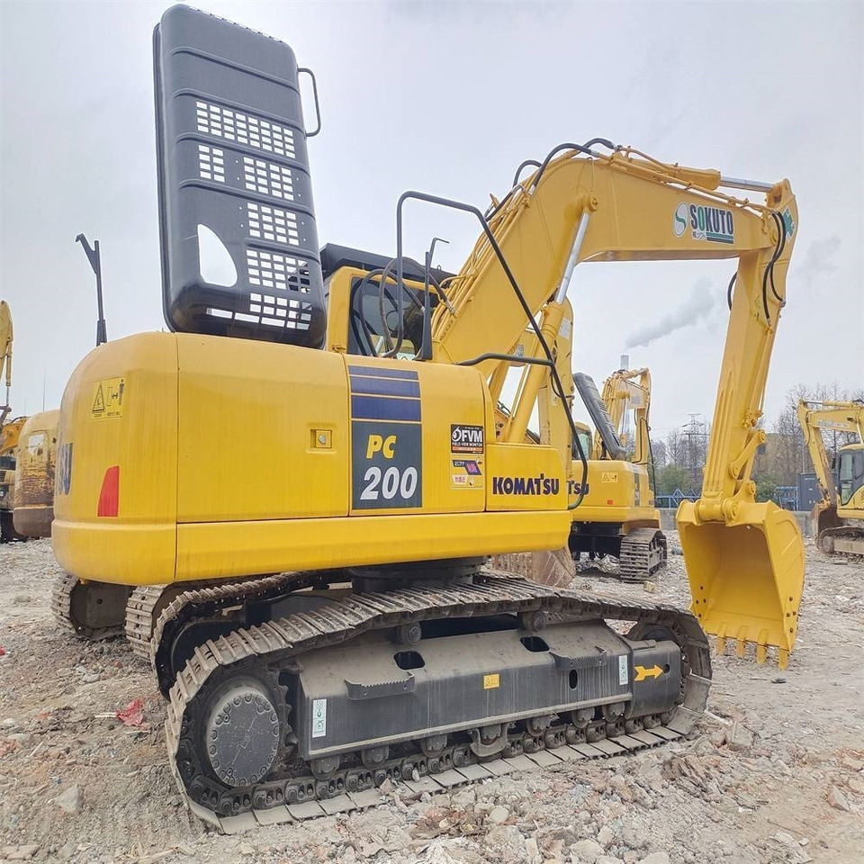 Komatsu PC 200 - Excavator pe şenile: Foto 2 Komatsu PC 200 - Excavator pe şenile: Foto 2