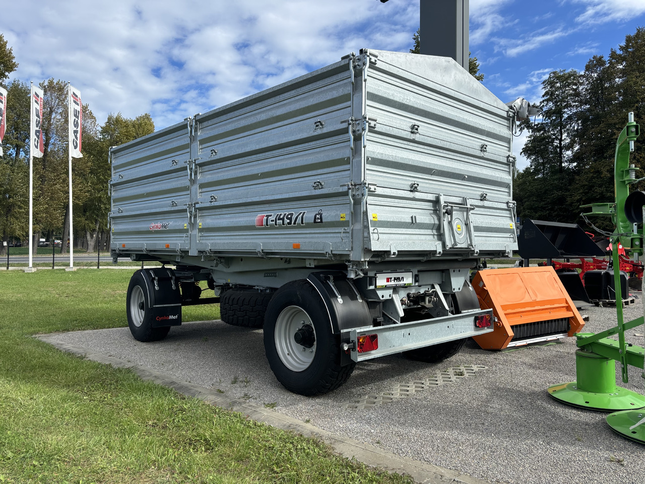 Cynkomet T 149/1 14T - Remorcă autobasculantă agricolă: Foto 1 Cynkomet T 149/1 14T - Remorcă autobasculantă agricolă: Foto 1