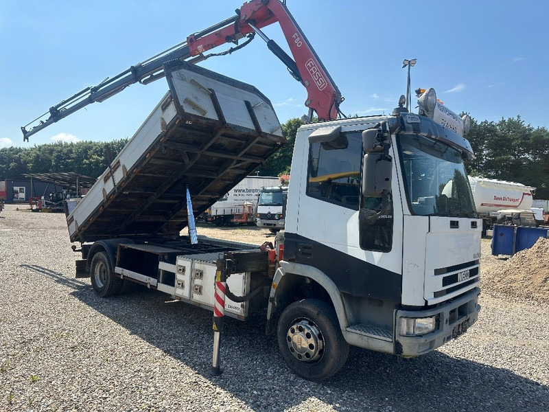 Iveco Eurocargo 120 EL 210hp / Fassi 80A Year 2012 + Tip - Camion cu macara: Foto 1 Iveco Eurocargo 120 EL 210hp / Fassi 80A Year 2012 + Tip - Camion cu macara: Foto 1