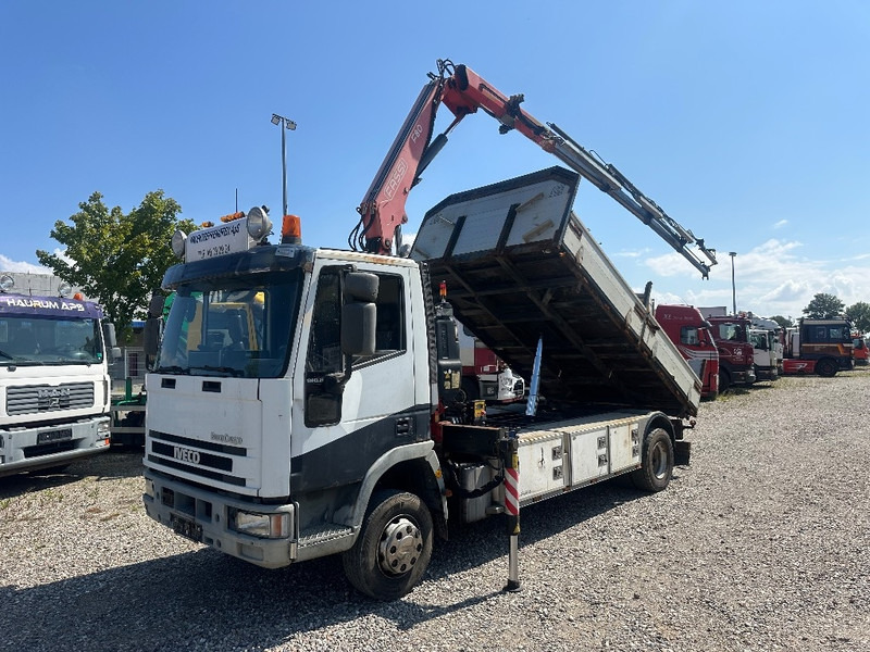 Iveco Eurocargo 120 EL 210hp / Fassi 80A Year 2012 + Tip - Camion cu macara: Foto 2 Iveco Eurocargo 120 EL 210hp / Fassi 80A Year 2012 + Tip - Camion cu macara: Foto 2