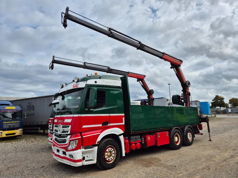 Mercedes-Benz Actros 2551/6x2 // Palfinger 16002 B // 2 x trucks - Camion cu macara: Foto 3 Mercedes-Benz Actros 2551/6x2 // Palfinger 16002 B // 2 x trucks - Camion cu macara: Foto 3