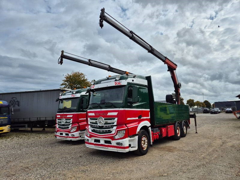 Mercedes-Benz Actros 2551/6x2 // Palfinger 16002 B // 2 x trucks - Camion cu macara: Foto 5 Mercedes-Benz Actros 2551/6x2 // Palfinger 16002 B // 2 x trucks - Camion cu macara: Foto 5