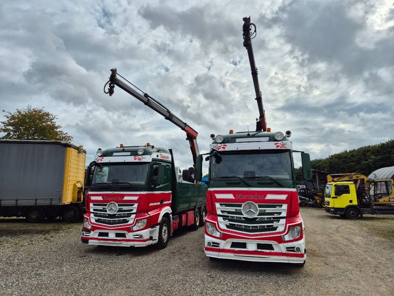 Mercedes-Benz Actros 2551/6x2 // Palfinger 16002 B // 2 x trucks - Camion cu macara: Foto 3 Mercedes-Benz Actros 2551/6x2 // Palfinger 16002 B // 2 x trucks - Camion cu macara: Foto 3