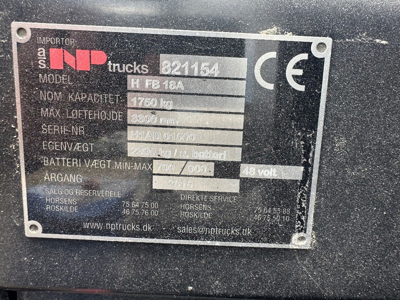 NP truck A18 truck with shovel and forks - Electrostivuitor: Foto 4 NP truck A18 truck with shovel and forks - Electrostivuitor: Foto 4