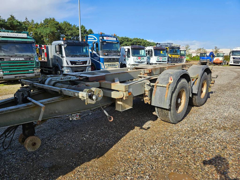 Nopa 2 Axle - Wireheist // 3 way-tip //steelsuspension - Remorcă transport containere/ Swap body: Foto 2 Nopa 2 Axle - Wireheist // 3 way-tip //steelsuspension - Remorcă transport containere/ Swap body: Foto 2