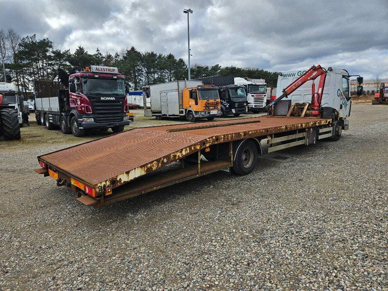 Renault Midlum 220 Machine/auto Transport and crane(2 stk) - Camion transport auto, Camion cu macara: Foto 4 Renault Midlum 220 Machine/auto Transport and crane(2 stk) - Camion transport auto, Camion cu macara: Foto 4