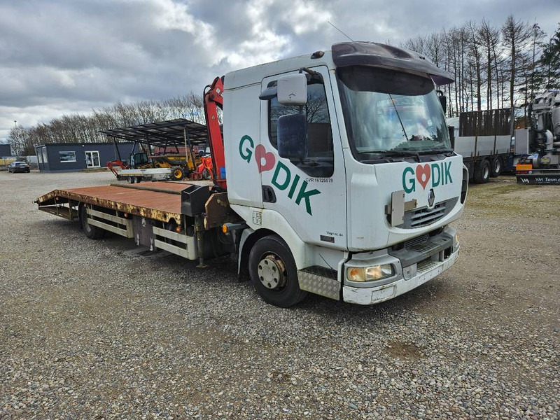 Renault Midlum 220 Machine/auto Transport and crane(2 stk) - Camion transport auto, Camion cu macara: Foto 5 Renault Midlum 220 Machine/auto Transport and crane(2 stk) - Camion transport auto, Camion cu macara: Foto 5