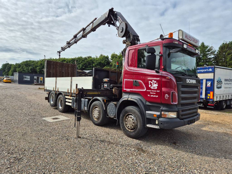 Scania R480 8x2/4 // Hiab 244 EP-5 // Hyd - ramp - Camion cu macara: Foto 1 Scania R480 8x2/4 // Hiab 244 EP-5 // Hyd - ramp - Camion cu macara: Foto 1
