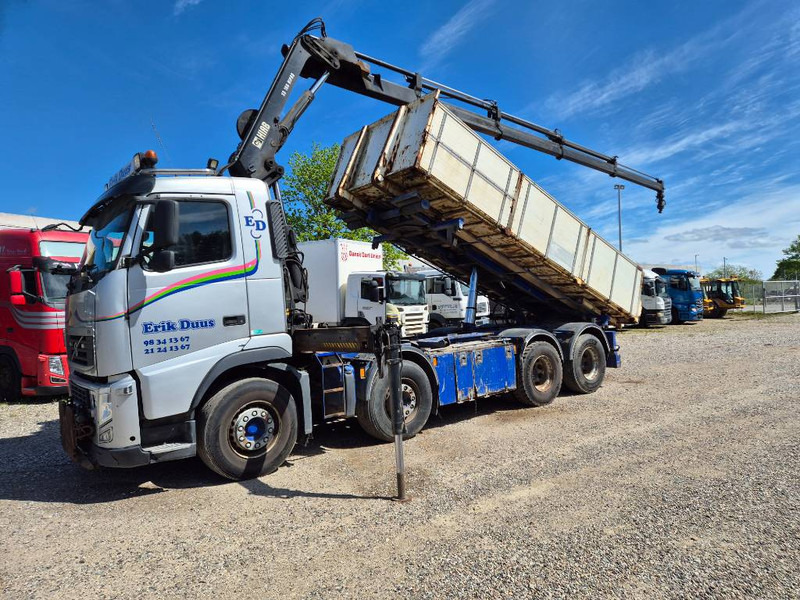 Volvo FH 460 8x2/4 //Hiab 166 E-4// 3 way tip - Camion cu macara: Foto 1 Volvo FH 460 8x2/4 //Hiab 166 E-4// 3 way tip - Camion cu macara: Foto 1