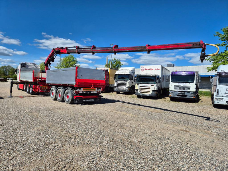 Camion cu macara Volvo FH540 8x4 // Tipper // Hiab 288 EP-5 HIPRO/: Foto 16