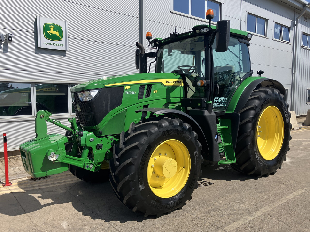 John Deere 6R155 - Tractor agricol: Foto 1 John Deere 6R155 - Tractor agricol: Foto 1