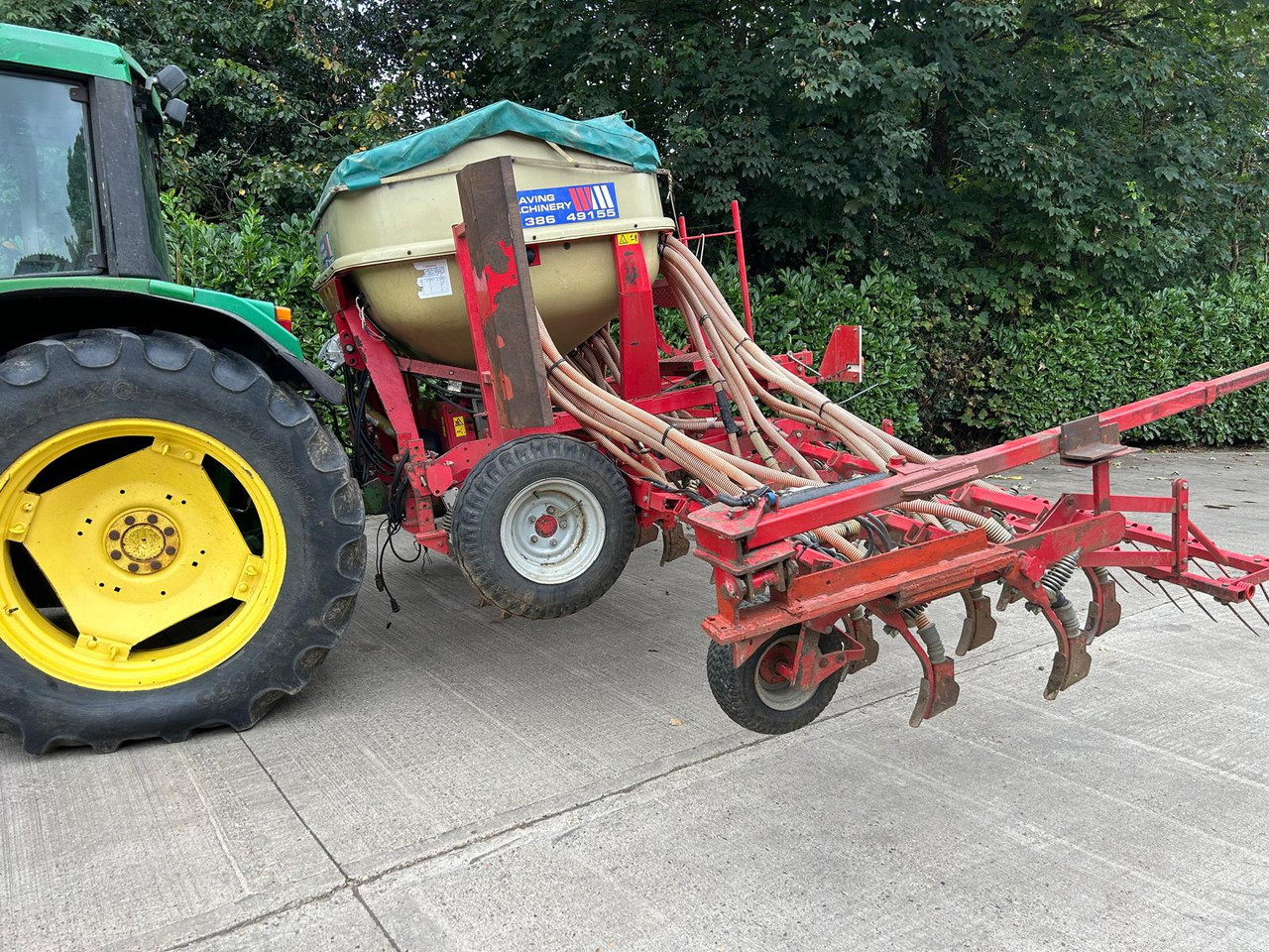 Weaving 6mt Tine Drill - Maşină agricole pentru semanat: Foto 4 Weaving 6mt Tine Drill - Maşină agricole pentru semanat: Foto 4