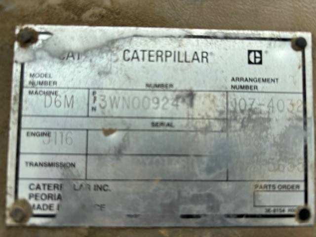 Buldozer CAT D 6 M XL: Foto 21 Buldozer CAT D 6 M XL: Foto 21