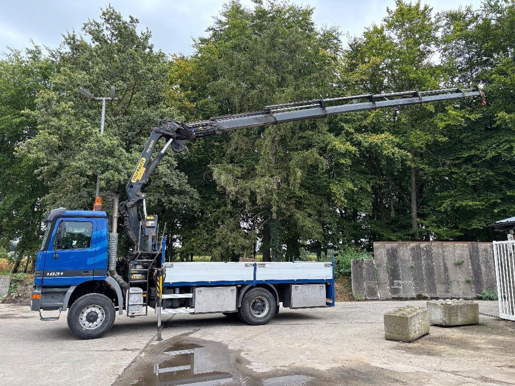Mercedes-Benz Actros 1831/ 4x4 / Palfinger PK19000 Crane  - Camion cu macara: Foto 1 Mercedes-Benz Actros 1831/ 4x4 / Palfinger PK19000 Crane  - Camion cu macara: Foto 1