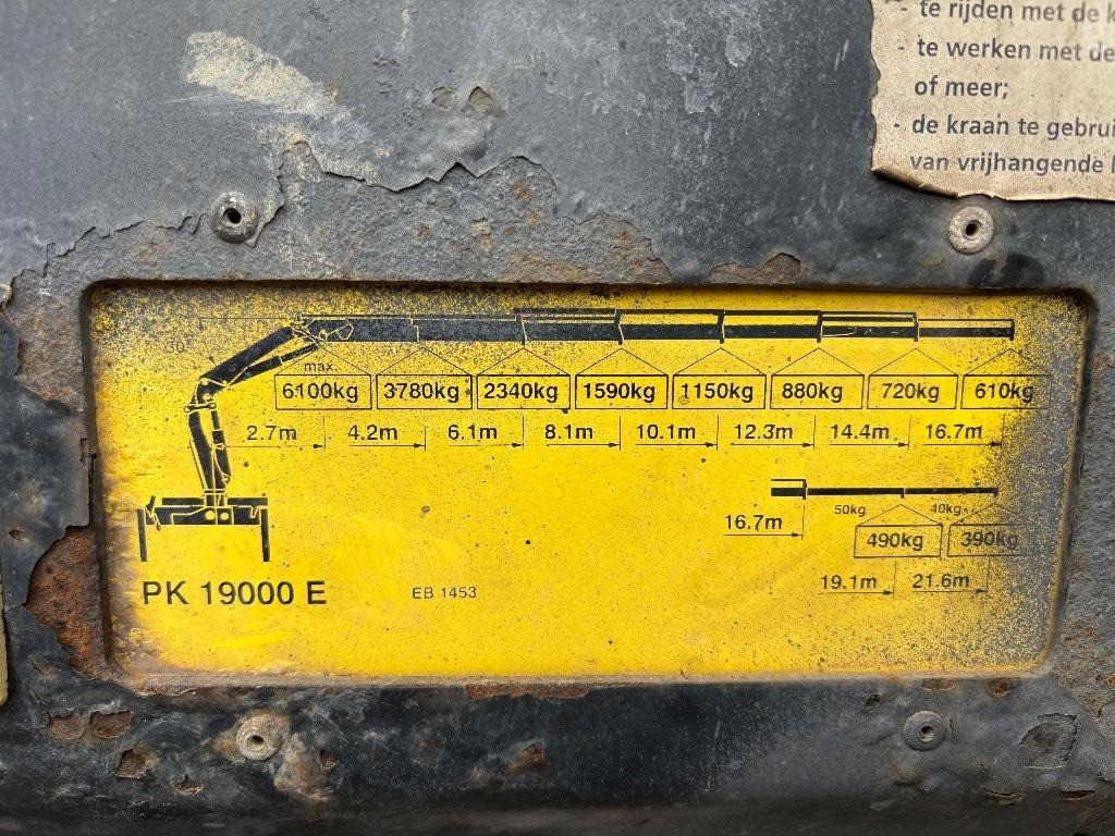 Mercedes-Benz Actros 1831/ 4x4 / Palfinger PK19000 Crane  - Camion cu macara: Foto 4 Mercedes-Benz Actros 1831/ 4x4 / Palfinger PK19000 Crane  - Camion cu macara: Foto 4