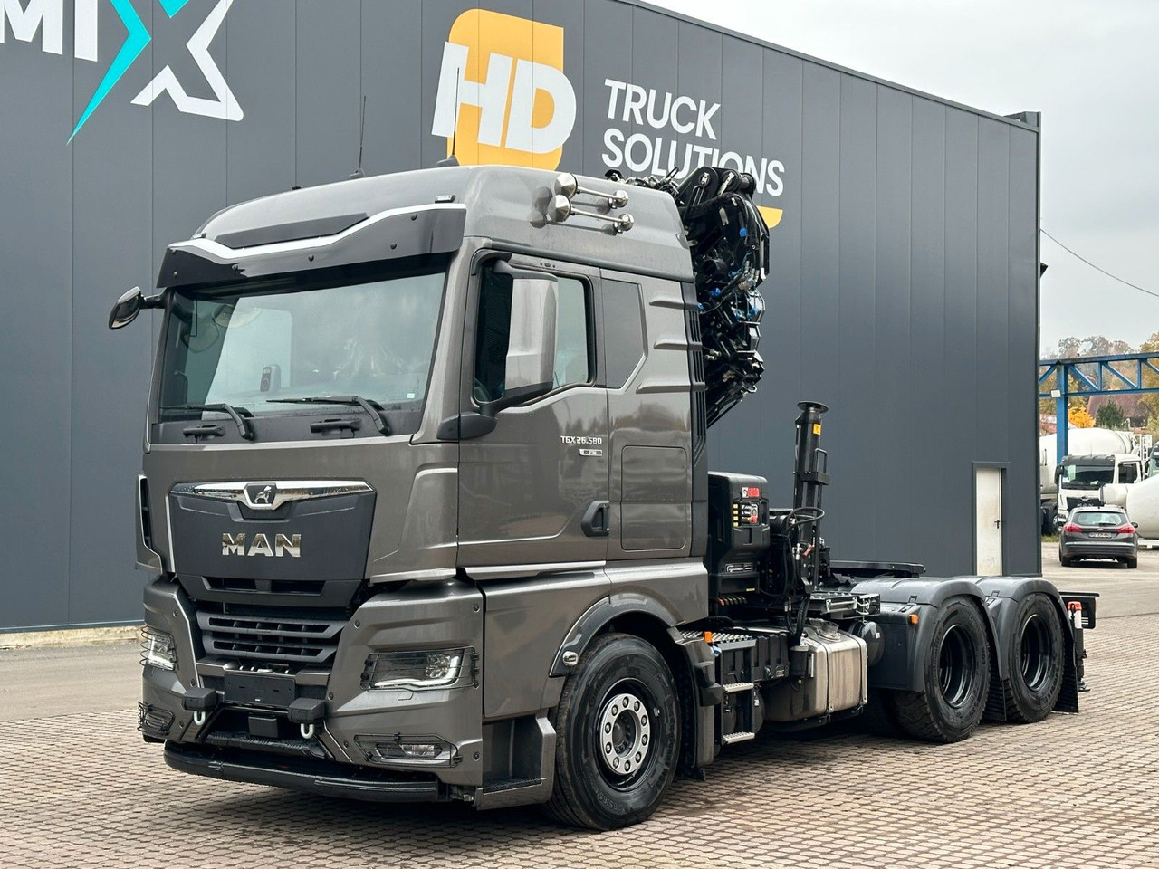 MAN TGX 26.580 6x4 Kran Hiab 302-6 + Jib-4 - Cap tractor: Foto 2 MAN TGX 26.580 6x4 Kran Hiab 302-6 + Jib-4 - Cap tractor: Foto 2