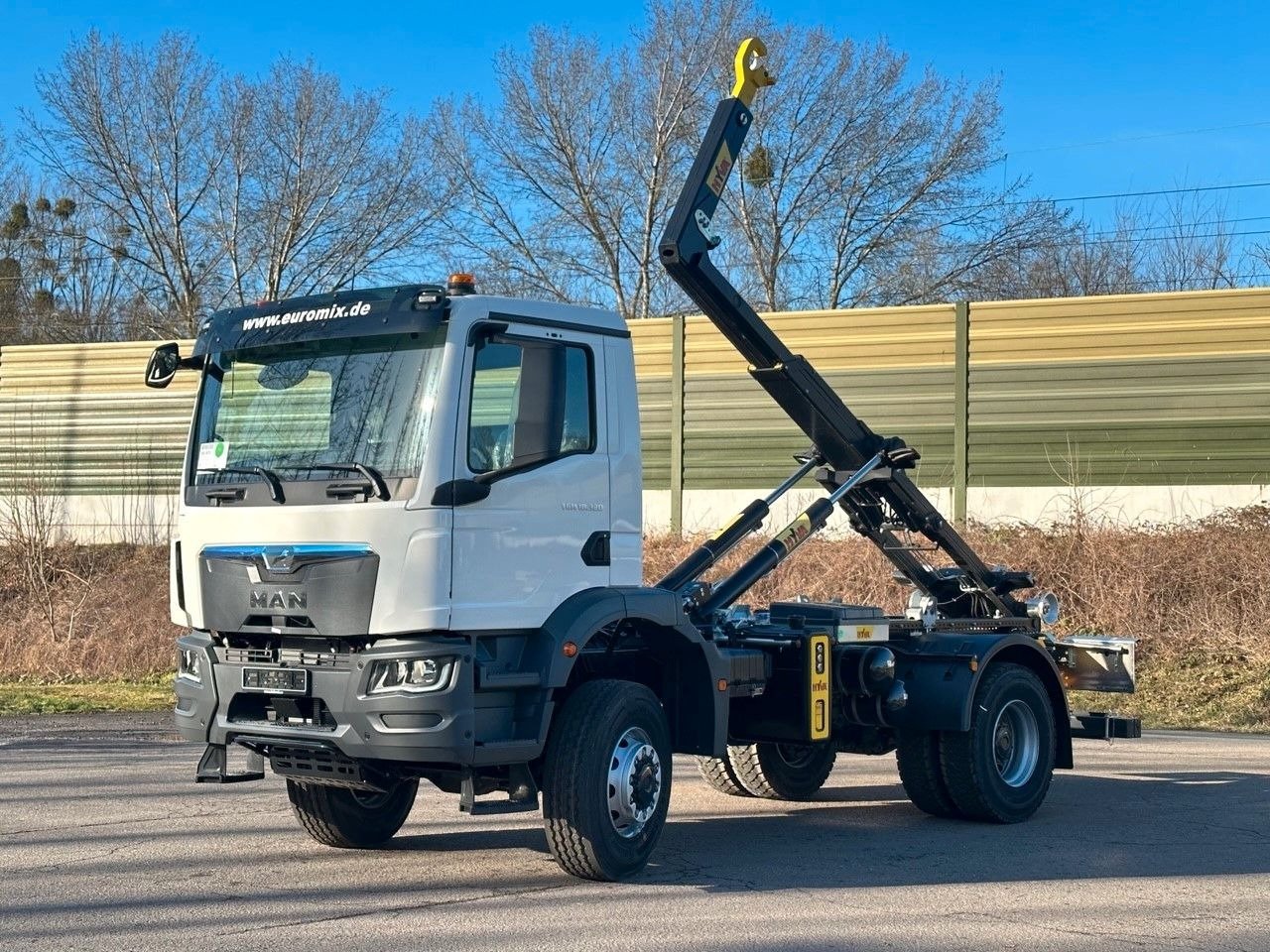 MAN TGM 18.320 4x4 Euro 6e Hyva 12-45 - Camion cu cârlig, Camion cu macara: Foto 1 MAN TGM 18.320 4x4 Euro 6e Hyva 12-45 - Camion cu cârlig, Camion cu macara: Foto 1