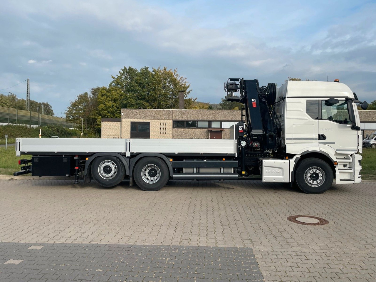 Camion cu macara MAN TGS 26.480 /6X Hiab X-HIRRO 302 E-6 JIB 70x4: Foto 7