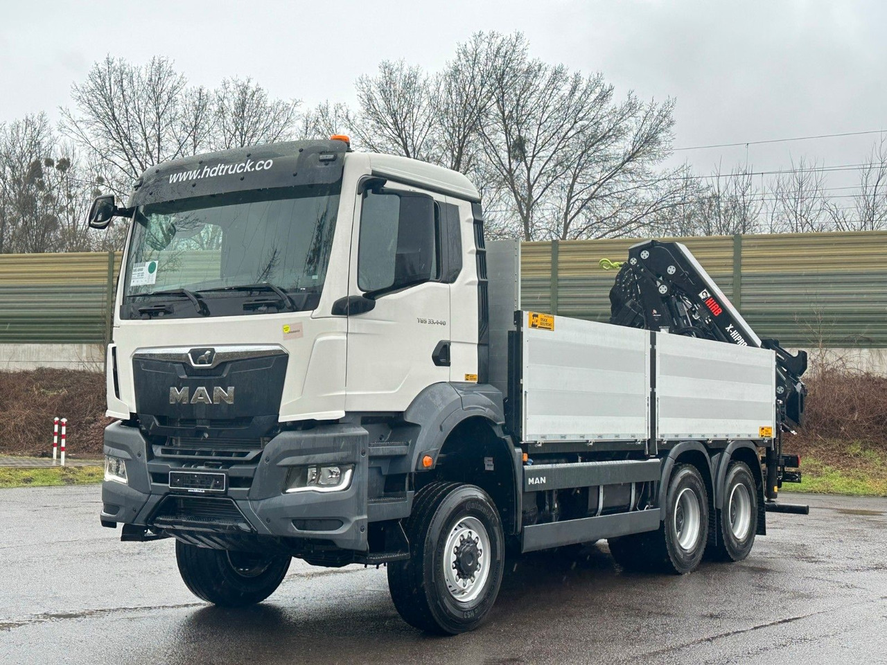 MAN TGS 33.440 6x6 Kran HIAB X-HiPro 302 E 6 - Camion cu macara: Foto 3 MAN TGS 33.440 6x6 Kran HIAB X-HiPro 302 E 6 - Camion cu macara: Foto 3