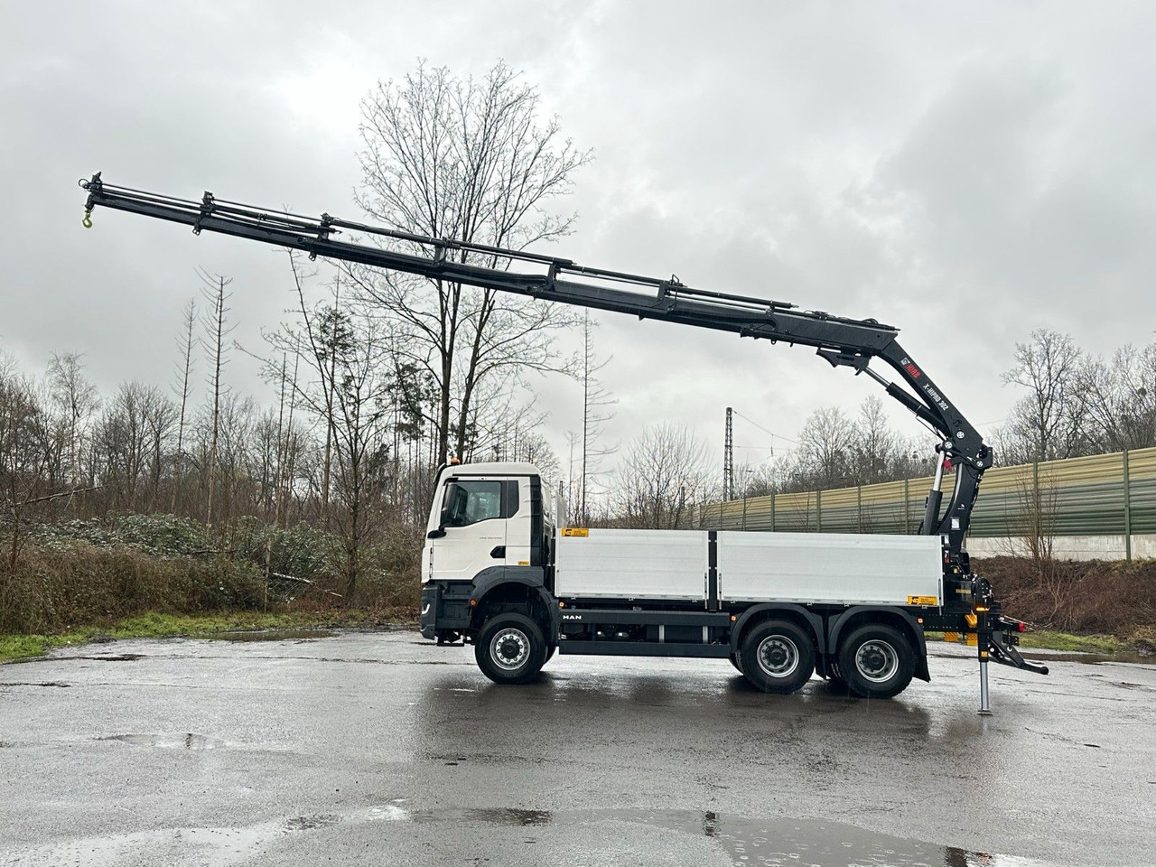 MAN TGS 33.440 6x6 Kran HIAB X-HiPro 302 E 6 - Camion cu macara: Foto 1 MAN TGS 33.440 6x6 Kran HIAB X-HiPro 302 E 6 - Camion cu macara: Foto 1
