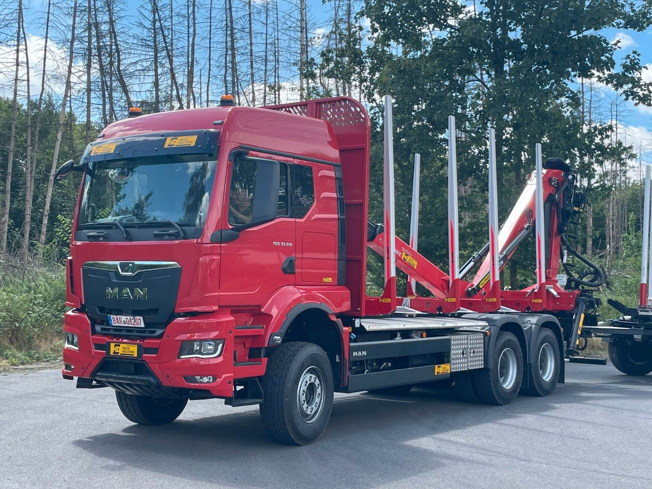 MAN TGS 33.510 6X4 BL Euro6e EPSILON 170Z - Camion forestier, Camion cu macara: Foto 2 MAN TGS 33.510 6X4 BL Euro6e EPSILON 170Z - Camion forestier, Camion cu macara: Foto 2