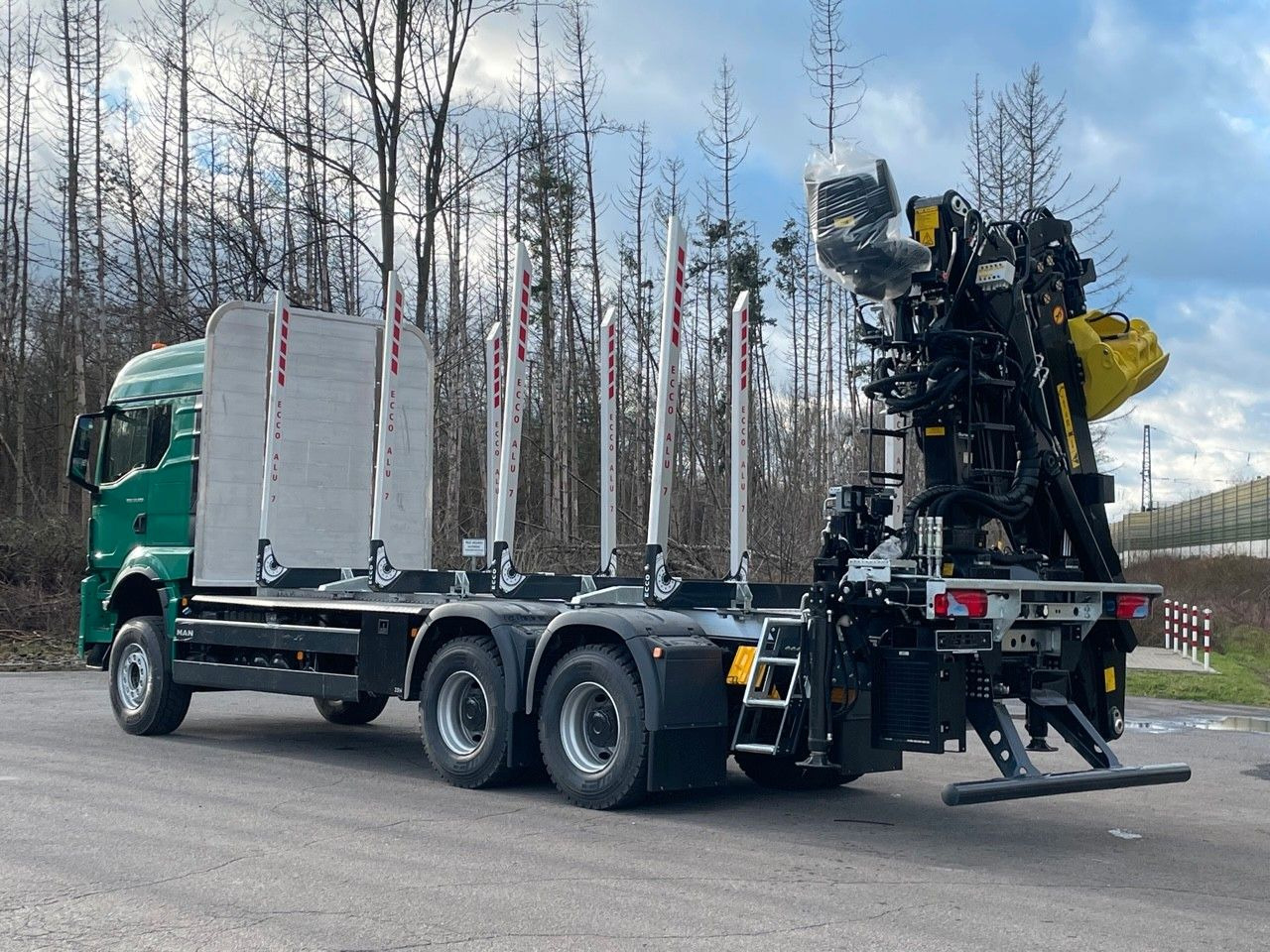 MAN TGS 33.510 6X4 BL Euro6e LogLift 165Z - Camion forestier, Camion cu macara: Foto 5 MAN TGS 33.510 6X4 BL Euro6e LogLift 165Z - Camion forestier, Camion cu macara: Foto 5