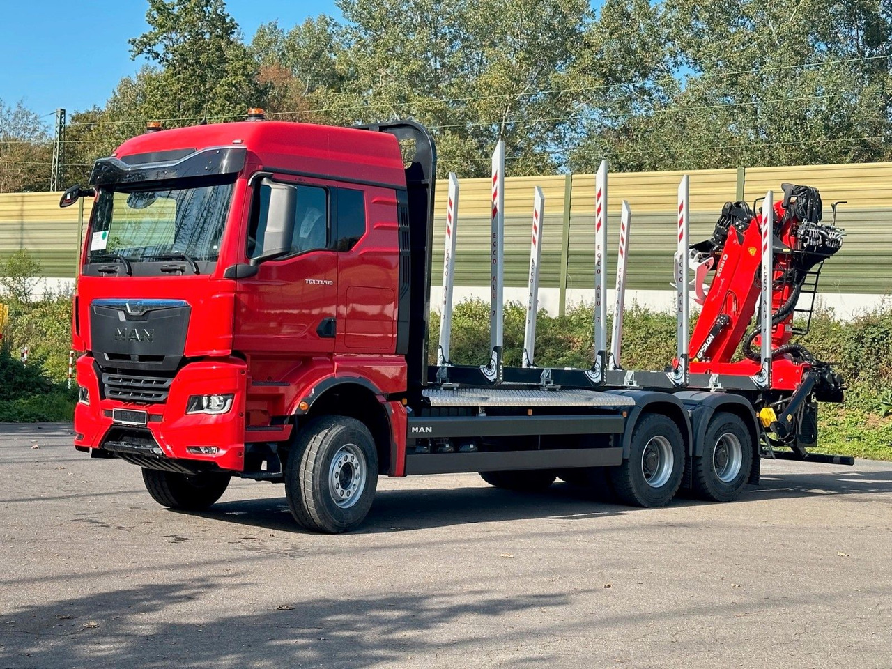 MAN TGX 33.510 6X4 BL Euro6e EPSILON 150 Z - Camion forestier, Camion cu macara: Foto 2 MAN TGX 33.510 6X4 BL Euro6e EPSILON 150 Z - Camion forestier, Camion cu macara: Foto 2