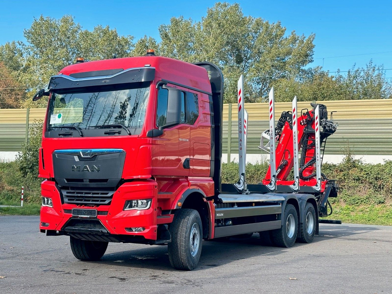 MAN TGX 33.510 6X4 BL Euro6e EPSILON 150 Z - Camion forestier, Camion cu macara: Foto 1 MAN TGX 33.510 6X4 BL Euro6e EPSILON 150 Z - Camion forestier, Camion cu macara: Foto 1