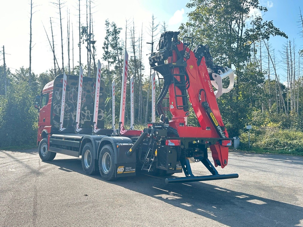 MAN TGX 33.510 6X4 BL Euro6e EPSILON 150 Z - Camion forestier, Camion cu macara: Foto 5 MAN TGX 33.510 6X4 BL Euro6e EPSILON 150 Z - Camion forestier, Camion cu macara: Foto 5