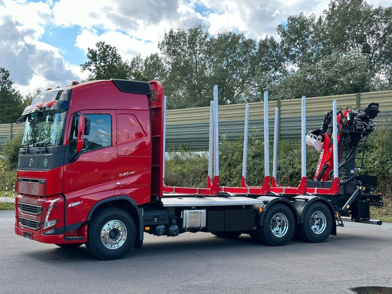 Volvo FH 540 6x4 LogLift EPSILON - Camion forestier, Camion cu macara: Foto 5 Volvo FH 540 6x4 LogLift EPSILON - Camion forestier, Camion cu macara: Foto 5