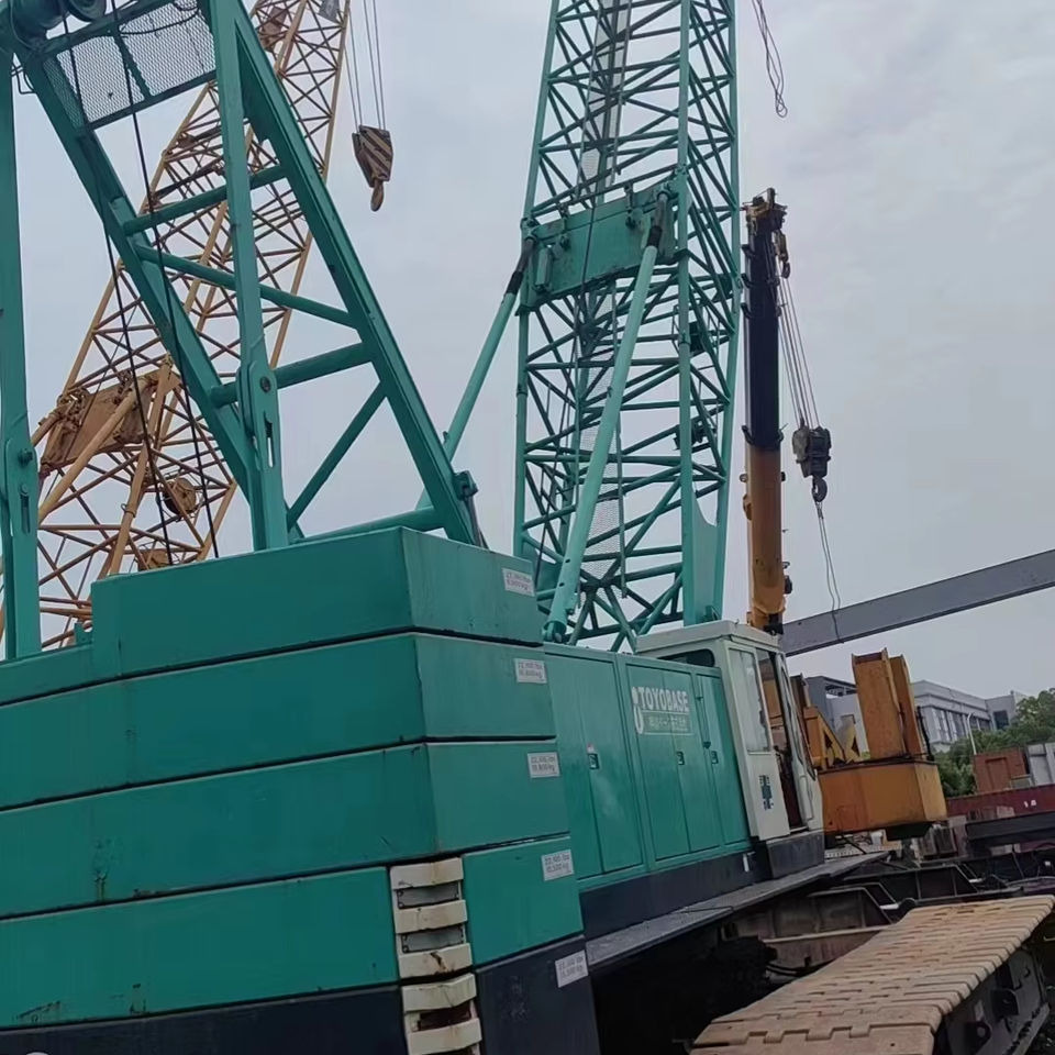 KOBELCO 150TON Crawler Crane for Containers Original Second Hand with Core Components on Sale! - Macara pe senile: Foto 1 KOBELCO 150TON Crawler Crane for Containers Original Second Hand with Core Components on Sale! - Macara pe senile: Foto 1